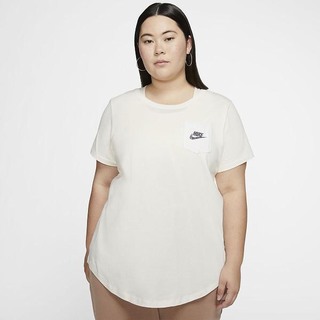 Tricouri Nike Sportswear Icon Clash (Plus Size) Dama Albi | PSFG-74106